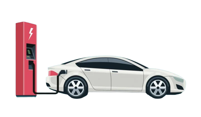 Electric or hybrid car from the USA